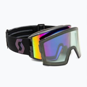 Síszemüveg SCOTT React black/aurora green/enhancer teal chrome/pro green (React 414503) kép
