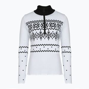 Női thermo pulóver Newland Groenlandia Half Zip white/black (Groenlandia Half Zip N4-6554-91) kép