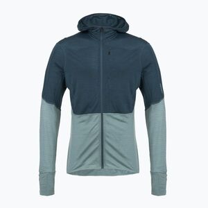Férfi trekking pulóver icebreaker Merino 200 RealFleece Descender Zip Hoodie abyss/blue ash/black (Merino 200 RealFleece Descender Zip Hoodie IBBA56VZ0C41) kép