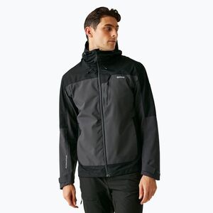 Férfi REGATTA Highton Stretch IV hamu/fekete esőkabát (Highton Stretch IV RMW424-61G) kép