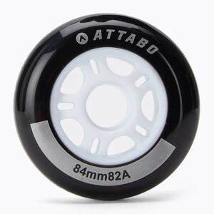 Görkorcsolya kerék ATTABO Wheels 84 mm 4 db fekete (Wheels ATB-WH-84-01BLK) kép