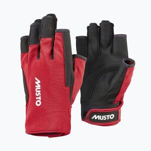 Musto Essential Sailing Short Finger 2.0 valódi piros vitorlás kesztyű (Essential Sailing Short Finger 2.0 86118_169) kép