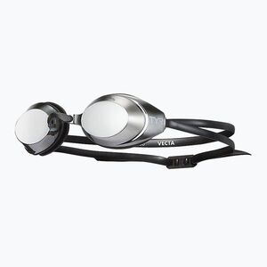 TYR Vecta Racing Tükrös úszószemüveg ezüst/fekete/fekete (Vecta Racing Mirrored LGVECM_043) kép