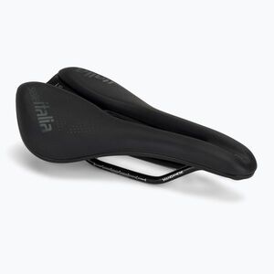 Kerékpár nyereg Selle Italia Novus Boost Evo Gravel TM Superflow, Mangán sín, Soft-Trek fekete (Novus Boost Evo Gravel TM Superflow SIT-080A920MHC007) kép