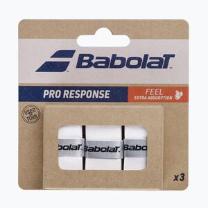 Babolat Pro Response teniszütő fólia 3 db fehér. (Pro Response X3 653048) kép