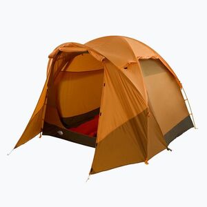 The North Face Wawona 4P light exuberance narancssárga/ timber tan/ new taupe green 4 személyes kemping sátor (Wawona 4p NF0A8BDUZ3U1) kép