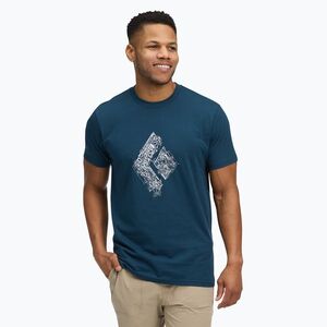 Férfi Black Diamond Engineered T-shirt SS Tee indigókék (Engineered Diamond SS Tee AP752472) kép