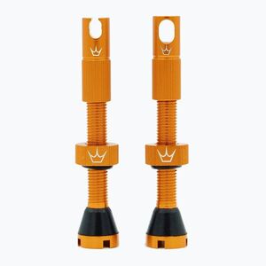 Peaty's X Chris King MK2 Presta tömlő nélküli szelepek 42 mm-es szett mangó (X Chris King MK2 Tubeless Valves PTV2-42-MNG-12) kép