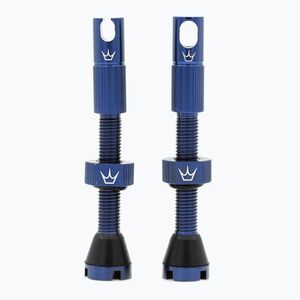 Peaty's X Chris King MK2 Presta tömlő nélküli szelepek 42 mm-es szett, tengerészméretű (X Chris King MK2 Tubeless Valves PTV2-42-NVY-12) kép