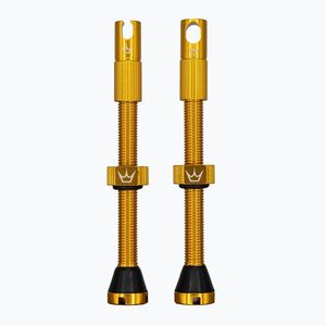 Peaty's X Chris King MK2 Presta Tubeless szelepek készlet 60 mm arany (X Chris King MK2 Tubeless Valves PTV2-60-GLD-12) kép