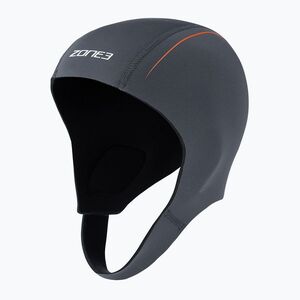 ZONE3 Active-Flex úszósapka szürke/narancssárga (Active-Flex Swim NA25UAFSC104) kép
