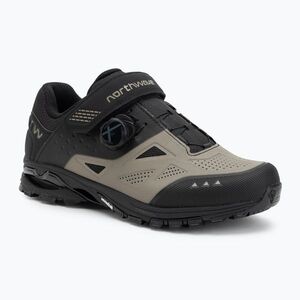 Férfi MTB kerékpáros cipő Northwave Spider Plus 3 homok/fekete (Spider Plus 3 80223012) kép