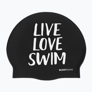 BuddySwim LLS Szilikon úszósapka fekete (LLS Silicone 250872) kép