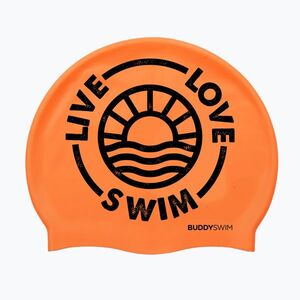 BuddySwim LLS2 Narancssárga szilikon úszósapka (LLS2 Silicone 25087821) kép