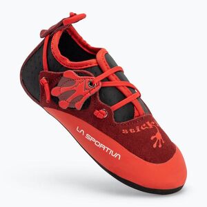 La Sportiva Stickit chili/ mákos gyermek mászócipő (Stickit ZFCS096309311) kép