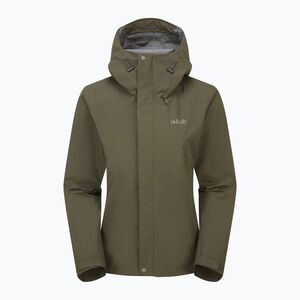 Női esőkabát Rab Downpour army (Downpour QWI-07-ARM) kép