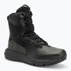 Férfi Under Armour Charged Valsetz vízálló cipzáras taktikai csizma fekete/fekete/jet szürke (Charged Valsetz Waterfroof Zip 3027679-001) kép