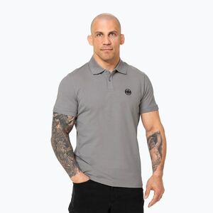 Férfi Pitbull Polo Jersey Small Logó szürke (Small Logo 243001160004) kép