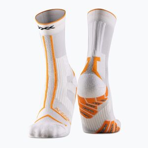 X-Socks Trailrun Terraskin Expert Crew zokni x fehér/bronzos narancssárga zokni (Trailrun Terraskin Expert Crew XS-RQXTS25M-W304) kép