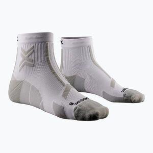 X-Socks Trailrun Discover bokazokni arktikus fehér/gyöngyszürke (Trailrun Discover Ankle XS-R7DTS24M-W002) kép