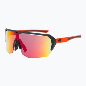 GOG Bragi matt fekete/neon narancs/reflex piros napszemüveg (Bragi E522-2) kép