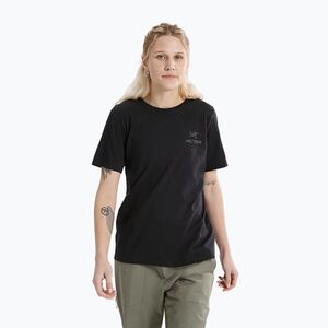 Arcteryx női Kragg Sl Cotton Emblem Crew női póló fekete (Kragg Sl Cotton Emblem Crew SS X000009502011) kép