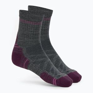 Női zokni Samrtwool Hike Targeted Cushion Mid Crew közepes szürke (Hike Targeted Cushion Mid Crew SW002852052) kép