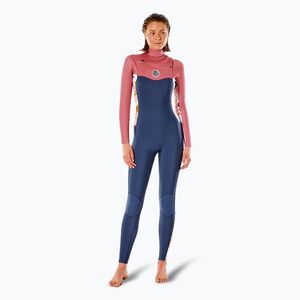 Rip Curl Dawn Patrol 4/3 mm GB C/Zip pala rózsaszín női búvárruha (Dawn Patrol 4/3 mm Chest Zip WSM9BS) kép