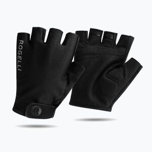 Rogelli Core Jr gyermek kerékpáros kesztyű fekete (Core Jr ROG351757) kép