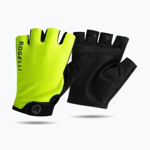 Rogelli Core Jr gyermek kerékpáros kesztyű fluor sárga (Core Jr ROG351760) kép