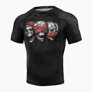 Férfi Octagon Premium The Rules fekete/multi színes Rashguard (Premium The Rules 11594-R) kép