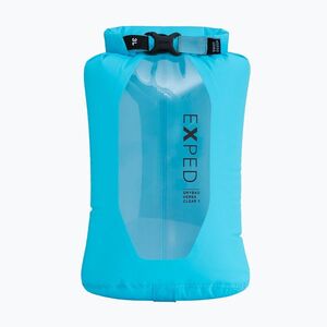 Exped Drybag Versa Clear 3 literes cián vízálló táska (Drybag Versa Clear EXP-VERSACLEAR3) kép