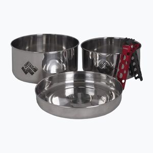 Alpinus Yucatan 2l, 1.5l és 0.6l acél túraedénykészlet (Jukatan DE11144) kép