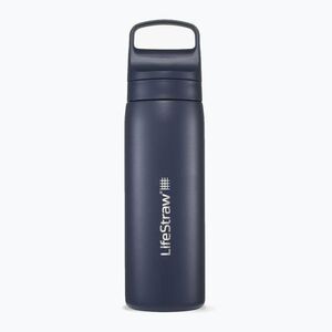 LifeStraw Go 2.0 Acél utazó palack szűrővel 500 ml aegan sea (Go 2.0 Steel LGV418ASWW) kép