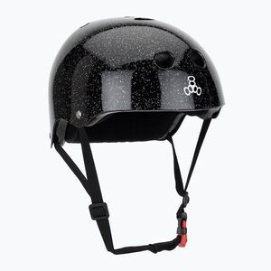 Triple Eight The Certified Sweatsaver fekete csillogó sisak (The Certified Sweatsaver 3720) kép