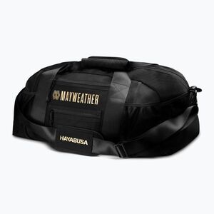 Hayabusa Mayweather hálós tornazsák 70 l fekete/arany (Mayweather Mesh Gym Bag MWMGB-BKGD) kép