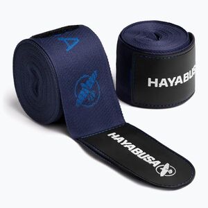 Hayabusa Deluxe Jacquard boksz kézi csomagolások 450 cm kék (Deluxe Jacquard Handwraps PJHW-BL) kép
