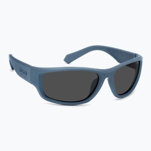 Polaroid PLD 2166/S matt kék/szürke polarizált férfi napszemüveg (PLD 2166/S 207858FLL62M9) kép