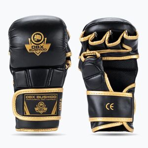 DBX BUSHIDO Master MMA grappling kesztyű fekete/arany (Master MMA E1V9G) kép