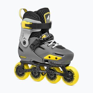 Rollerblade Apex Jr gyermek görkorcsolya szén/sárga színben (Apex Jr 86B0751510NB01) kép