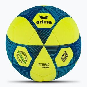 ERIMA Hybrid Indoor sárga/új királykék 5-es méretű futball labdarúgó (Hybrid Indoor 7192413) kép