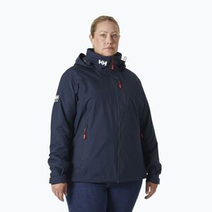 Női vitorlás dzseki Helly Hansen Crew Hooded Midlayer Plus 2.0 navy (Crew Hooded Midlayer Plus 2.0 34132_597) kép