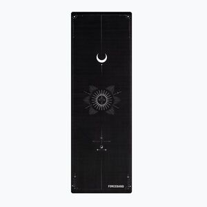 Jóga/fitness szőnyeg FORCEBAND Moon 4 mm fekete (Moon MC 4.0 M) kép