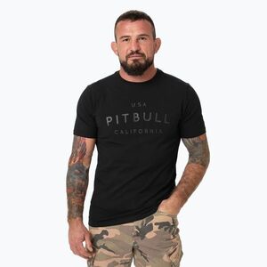 Pitbull USA férfi póló CAL fekete (USA CAL 215146900005) kép