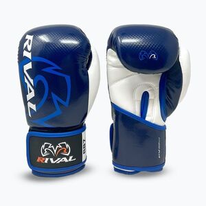 Rival RB7 Fitness Plus Bag tengerészgyalogos/fehér bokszkesztyű (RB7 Fitness Plus Bag RB7-NAVY/WHITE) kép