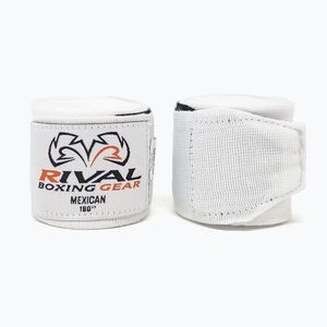 Boksz bandázsok Rival Mexican Handwraps white (Mexican Handwraps 120" RHWM-WHITE) kép