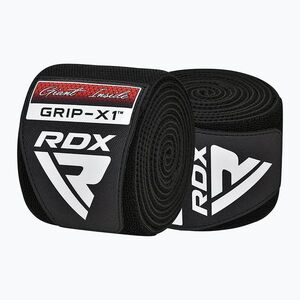 RDX Gym K1 térdvédő K1 fekete (Gym Knee Wraps K1 WAH-K1FB) kép