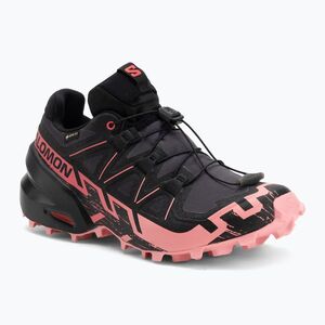 Női futócipő Salomon Speedcross 6 GTX nine iron/fekete/flamingó rózsaszín (Speedcross 6 GTX L47880400) kép