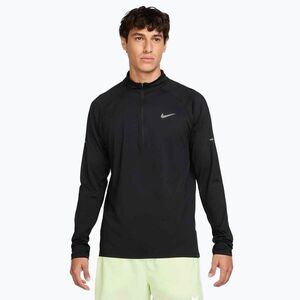 Férfi Nike Stride 1/4 Zip Dri-Fit futó melegítőfelső fekete (Stride 1/4 Zip Dri-Fit HV2180-010) kép