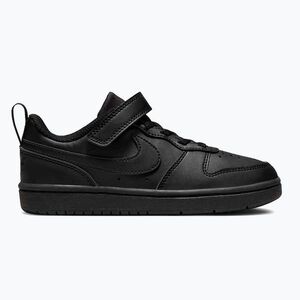 Nike Court Borough Low Recraft gyermekcipő fekete/fekete/fekete/fekete (Court Borough Low Recraft DV5457-002) kép